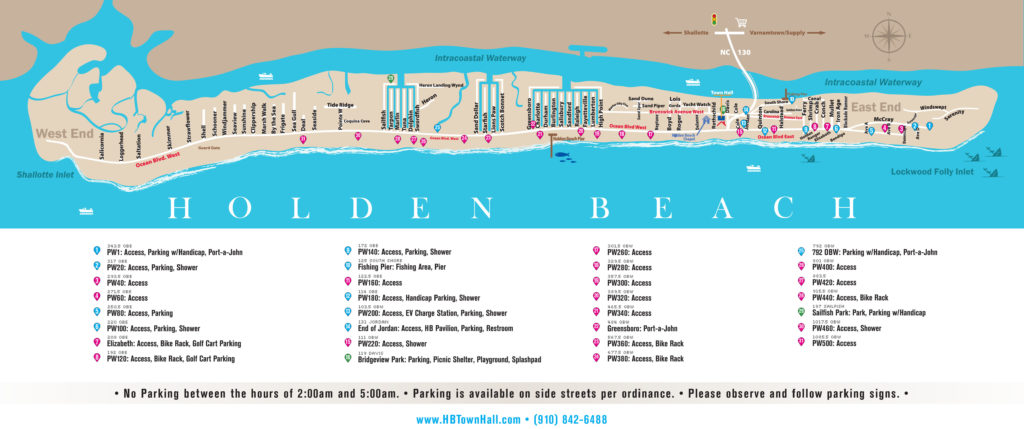 Holden Beach Map