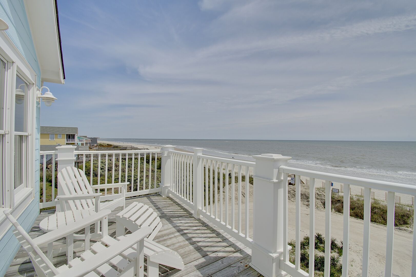 Beach view from the Breath EZ balcony