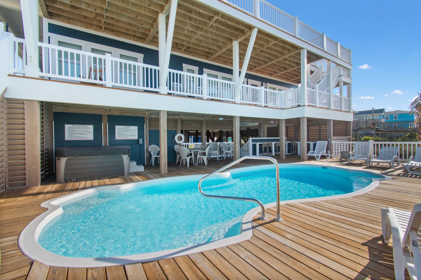 Beach Vacation Rental with Pool