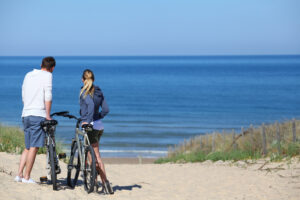 Biking at Holden Beach