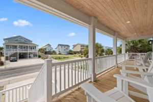 porch Oak Island rental