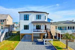 exterior of Holden Beach vacation rental