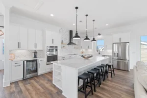 kitchen of Holden Beach vacation rental