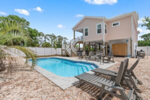 exterior of vacation rental